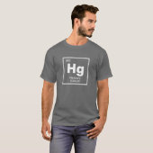 Mercurius / Periodiek Tafel - HG Element T-shirt (Voorkant volledig)