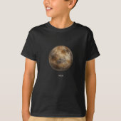 Mercurius: Waterverf planeet T-shirt (Voorkant)