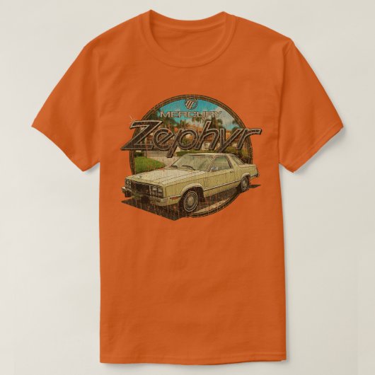 Mercurius Zephyr Z7 1978 T-shirt (Design voorkant)