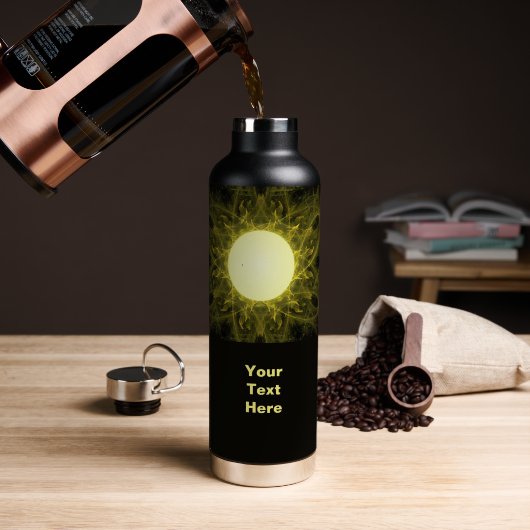 Mercuriusovergang Waterfles (Koffie (Gedraaid) )