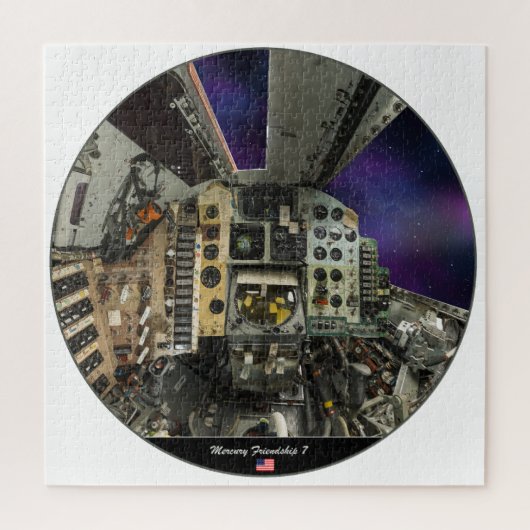 Mercury 7, Cockpit Legpuzzel (Verticaal)