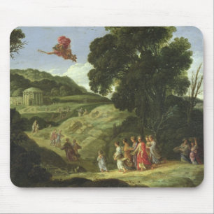 Mercury and Herse, c.1605-08 (olie op canvas) Muismat