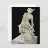 Mercury Attaching the Winged Sandals, 1744 Briefkaart (Voorkant / Achterkant)