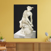 Mercury Attaching the Winged Sandals, 1744 Canvas Afdruk (Insitu (Woonkamer))