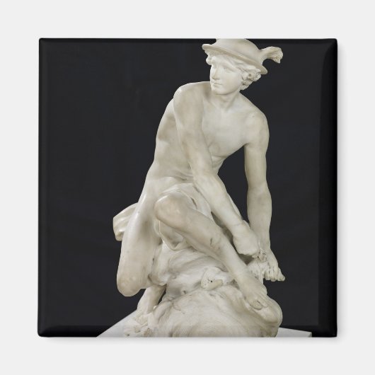 Mercury Attaching the Winged Sandals, 1744 Magneet (Voorkant)