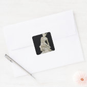 Mercury Attaching the Winged Sandals, 1744 Vierkante Sticker (Envelop)