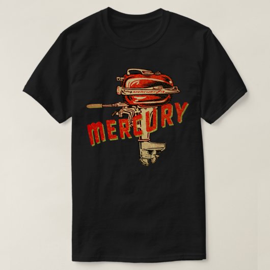 Mercury buitenboordmotor T-shirt (Design voorkant)