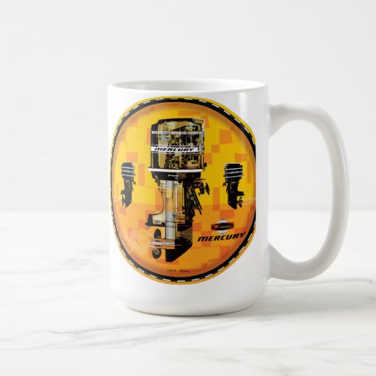  Mercury buitenboordmotoren teken Koffiemok (Rechts)