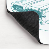 Mercury Cougar 1968 Muismat (Hoek)