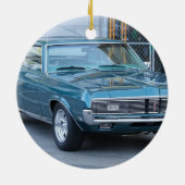 Mercury Cougar Keramisch Ornament (Achterkant)