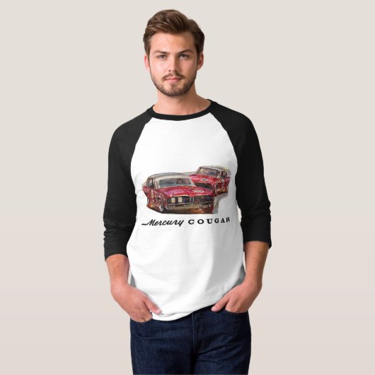 Mercury Cougar Racing Shirt (Voorkant volledig)