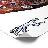 Mercury Cougar Trans-Am Racing Poster (Hoek)