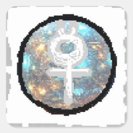 Mercury Day Vierkante Sticker