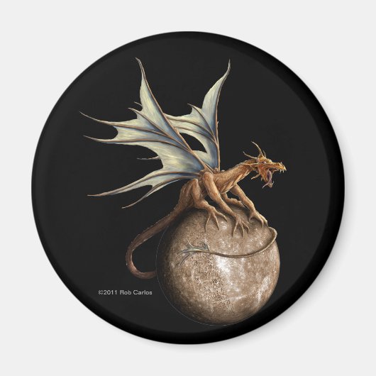 Mercury Dragon Magnet (Voorkant)