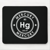 Mercury Element Black Muismat (Voorkant)