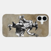 Mercury Hermes Dark iPhone Hoesje (Achterkant horizontaal)