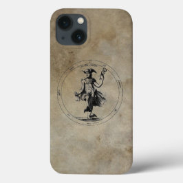 Mercury Hermes Rustic Dark iPhone 16 Plus Hoesje