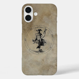 Mercury Hermes Rustic Dark iPhone 16 Plus Hoesje