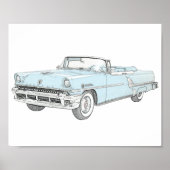 MERCURY MONTCLAIR 1955 POSTER (Voorkant)