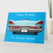 Mercury Monterey 1959 Kaart (Voorkant)