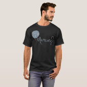 Mercury Planet Hete Luchtballon Titel Cursieve Rui T-shirt (Voorkant volledig)