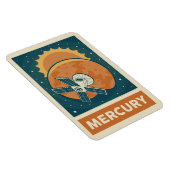 Mercury Retro Galaxy Satellite Magneet (Rechterzijde)