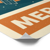 Mercury Retro Galaxy Satellite Poster (Hoek)