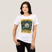 MERCURY RETROGRAAD Tri-Blend SHIRT (Voorkant volledig)
