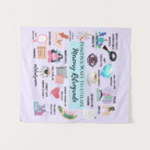 Mercury Retrograde Wandkleed (Voorkant (horizontaal))