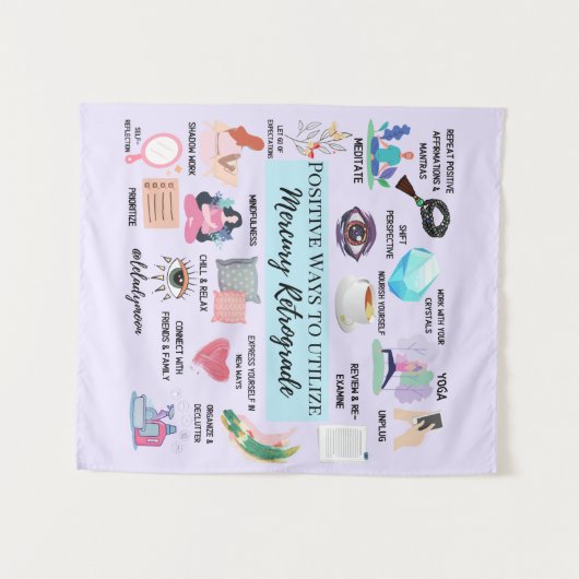 Mercury Retrograde Wandkleed