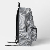 Mercury Wave Mirror Backpack Bedrukte Rugzak (Links)