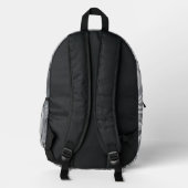 Mercury Wave Mirror Backpack Bedrukte Rugzak (Achterkant)