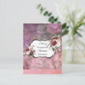 Mercy Compassion Floral Briefkaart Designer (Staand voorkant)