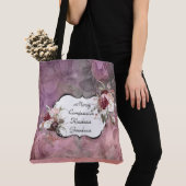 Mercy Compassion Floral Suede Tas (Dichtbij)