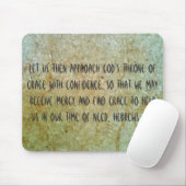 Mercy en Grace Christelijk Mousepad Muismat (Met muis)