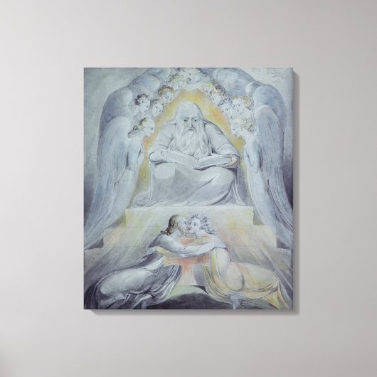 Mercy en Waarheid zijn samen Canvas Afdruk (Voorkant)