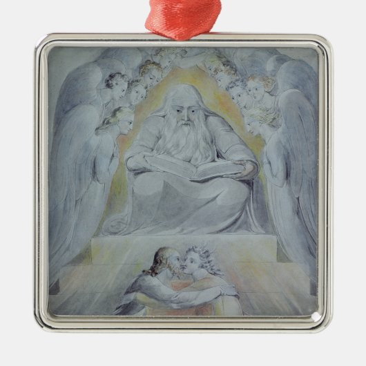 Mercy en Waarheid zijn samen Metalen Ornament (Voorkant)