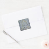 Mercy en Waarheid zijn samen Vierkante Sticker (Envelop)