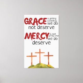 Mercy & Grace Canvas Afdruk
