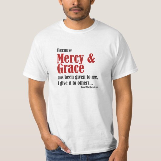 Mercy & Grace T-shirt (Voorkant)