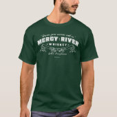Mercy River Whiskey Forest Green T-shirt (Voorkant)