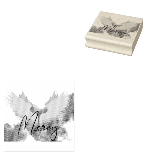 Mercy Stamp Rubberstempel (Gestempeld)