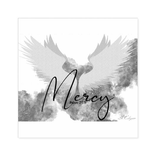 Mercy Stamp Rubberstempel (Afrduk)