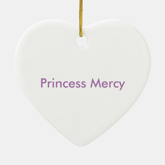 Mercy-versiering Keramisch Ornament (Achterkant)