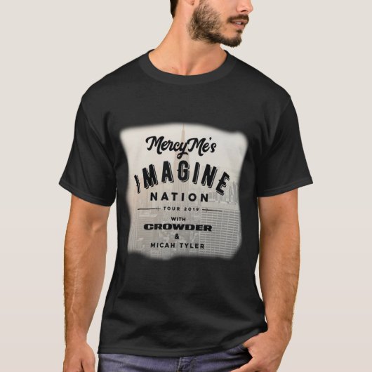 MERCYME MET CROWDER IMAGINENATION TOUR 2019 T-SHIRT (Voorkant)