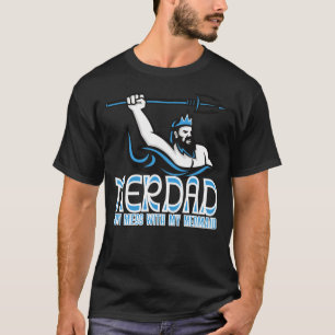 Merdad Dont Mess met mijn zeemeermin T-shirt