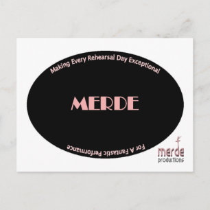 Merde Briefkaart