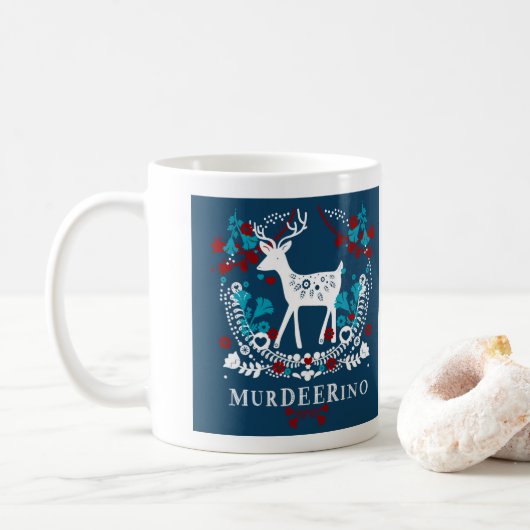 MerDEERino : Murderino + Deer Koffiemok (Met donut)