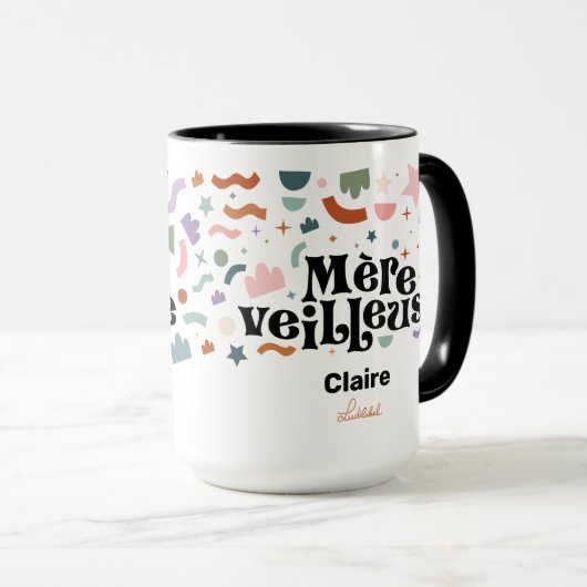 Mère Veilleuse Two-Tone Coffee Mok (Voorkant rechts)