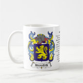 Meredith Family Coat of Arms Mok (Links)